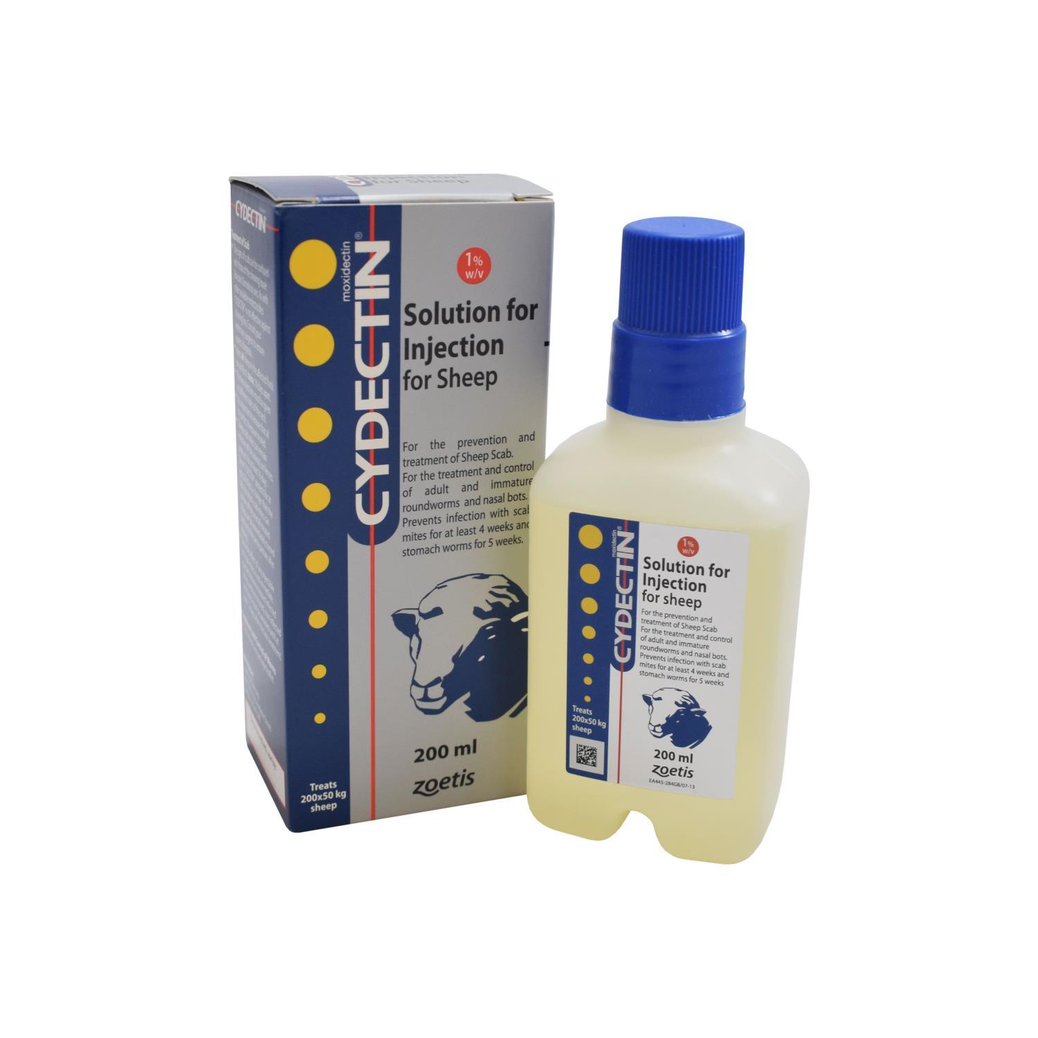 Cydectin 1 Injectable Solution For Sheep Joseph Walls Agri Supplier