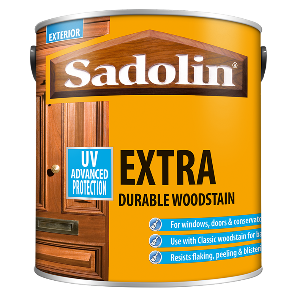 Sadolin shed & fence woodstain ebony wood